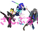 中性的な絵柄でTRPGなどの全身立ち絵をかきます 基本価格だけでなく、格安のオプションも揃えています！ イメージ8