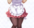 商用利用可・可愛いキャラクターの一枚絵を描きます 個人観賞用からグッズ用、表紙絵などお描きします イメージ5