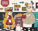 SNSアイコン制作いたします オリジナルキャラクターや似顔絵をカートゥーン風なアイコンに！ イメージ2