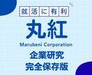 丸紅株式会社の企業研究を作成します 丸紅株式会社で内定希望者向け就職成功の秘訣 イメージ1