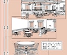 漫画(クリスタ)の背景用3Dモデルを制作します 3Dモデルで漫画・イラストの背景作画の時短・効率化に! イメージ6