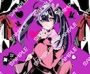 歌みたサムネやアイコンに使える1枚絵描きます VTuberさんやVライバーさん向け！ イメージ4