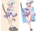 先着5名様限定！かわいいイラストを描きます 歌ってみたやMVなどのイラスト作成します！※男性キャラ可 イメージ4