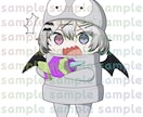 ミニキャラのイラスト描きます SNS、サムネ、グッズ用などかわいいミニキャラ描きます！① イメージ8