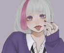 SNS/イラストアイコン描きます カッコいい女の子を！早く！丁寧に！ イメージ2