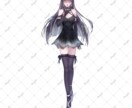 完成品！表情８種＋角＋尻尾の小悪魔ちゃん販売します 【完成品】全32種類の立ち絵になります！【すぐお渡し可能】 イメージ9
