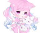 可愛いSDキャラクターイラスト（全身）を作成します あなたの魅力が伝わる一生使えるミニキャラをご提案 イメージ1