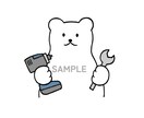 SNS等で使えるほっこり動物アイコン作成します SNSやyoutubeなどのトレードマークに！ イメージ3