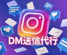 お試し！InstagramDM代行5日間いたします まずは試してみたい方に！Instagram運用代行5日間！ イメージ1