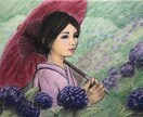 肖像画・似顔絵・遺影をパステル画にて制作します 写真を元に肖像画をします。パステルで描かれた絵は優しい印象に イメージ4