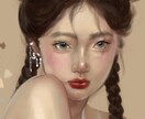 魅力的な似顔絵アイコンイラスト作成します お顔を出したいけど、写真は抵抗あり…って方におすすめ♪ イメージ6