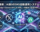 最新｜AI臭0のSNS自動運用システムを構築します 最新GeminiでAI臭を排除！投稿作成から予約まで完全自動 イメージ1
