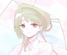 一枚絵作成いたします 綺麗系の透明感のある絵柄でイラストを描きます！ イメージ3