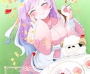 最高にかわいいキラキライラスト描きます アイドル風・記念日イラストなど、お気軽にご相談ください！ イメージ3