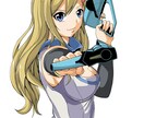 アニメ調の1枚イラストを制作致します 版権、オリジナルキャラ描きます イメージ9