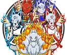 アニメ風オリジナルキャラクターつくります 実績作りの為ココナラ設定可能な最安値で！ イメージ2