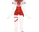 キャラデザ～live2dモデリングまでします 綺麗系or可愛い系が得意です˚✩* イメージ3