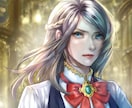 厚塗りセミリアルな人物イラスト描きます 商用可。ゲームRPGや書籍の挿絵等、幅広く対応可能です イメージ7