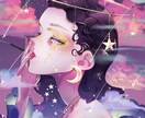 SNS用のアイコン描きます 色彩、表情豊かにあなたの個性を魅せます！ イメージ1
