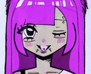 地雷系、量産型女子向けの絵を描いています 地雷系、量産型の女の子イラストを主に描きます イメージ3