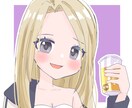 SNS向けのアイコン作成致します 女の子向け作品のような可愛いイラストが得意です！ イメージ4