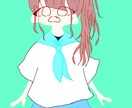 アイコンなどのイラストを書いています イメージに合わせたイラストを作成(特にミニキャラ得意です) イメージ1