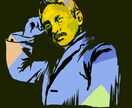 あなたの似顔絵を描きます お好きな色をメインに似顔絵を描きます。 イメージ3