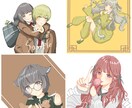 何度でも修正◎アイコン/イラスト描きます あなただけのオリジナルイラスト！気軽にご相談下さい！ イメージ5