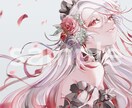 サムネ・アイコン・ヘッダー等のイラスト描きます キャラクターに合わせてオーダーメイドでお花盛りできます！ イメージ6