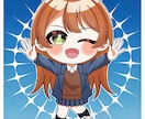 ミニキャラのイラストを作成します SNSアイコン等に使えるミニキャライラスト作成します！ イメージ6