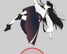 抽象的なイラスト、描きます 憂い、儚さ、シンプルに個性を出します。 イメージ2