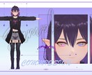 Vtuber向け3Dモデル制作ます 高品質3DモデルMMDとVRchatにも対応 イメージ4