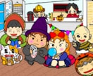 企業採用実績あり！ゆるキャライラストを制作します 企業採用実績あり！ゆるキャラ制作 イメージ1