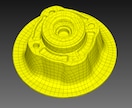 現物からスキャナーを使い３Dデータを作成します 3Dスキャナー　スキャン　モデル化　stl　iges イメージ2