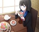ご希望のキャラクターイラストを制作します 参考画像の絵柄のキャラクターイラストの制作をお受けします。 イメージ1