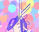 手書きイラストをデータ化します オリジナルTシャツなどの作成にご活用ください！ イメージ3