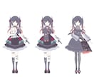 Vtuber,IRIAM配信者向け立ち絵制作します キャラデザ持ち込み割引あります イメージ2