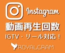 インスタの動画再生回数が増えるよう宣伝します ★リール・IGTV対応！Instagram2000再生★拡散 イメージ1