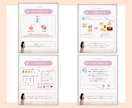 女性向け♡Instagram画像お作りします ふんわり・あたたかみのある投稿画像を丁寧にデザインします◎ イメージ2