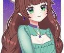 柔らかくて可愛い雰囲気のイラストを描きます 商用利用可  観賞、SNS、動画用など様々な用途に対応します イメージ1