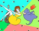 元気になれる！SNSアイコン画像を描きます 明るく元気になれる色づかいが特徴 イメージ7