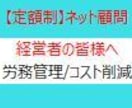 定額制☆労務管理/年金相談☆ネット顧問を担当します 労務リスク対策/解雇問題など☆相談回数は無制限 イメージ1