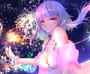 高彩度で美麗なイラストを描かせていただきます 動画用サムネイルなど目を引く一枚が欲しい方へ イメージ4