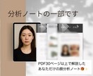プロがあなただけの整形顔分析ノートをお作りします コンプリート版 | あなたの全顔パーツを徹底的に総合診断 イメージ5