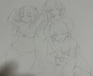 自作発言OK!落書風アナログイラストお書きします 可愛い女の子アナログでお描きします♪ イメージ6