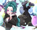 一枚絵制作いたします 配信用、歌ってみたサムネイルなど、お任せください！ イメージ3