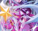 企業実績有◆キラキラ可愛いイラスト描きます 綺麗な色使いで可愛いデザインをお届けします！ イメージ3