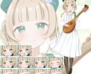 キャラクターの立ち絵制作します キャラクターデザイン・衣装差分つくります！ イメージ3