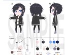 商用利用可！あなただけのちびキャライラスト描きます 修正無制限！アニメ塗りで様々な用途への使いやすさ◎ イメージ6