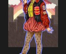 お好きなファッションの全身イラストを描きます お気に入りの服・コーディネートを、全身丸ごとお描きします！ イメージ1